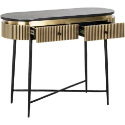 Sayer Console Table Gold