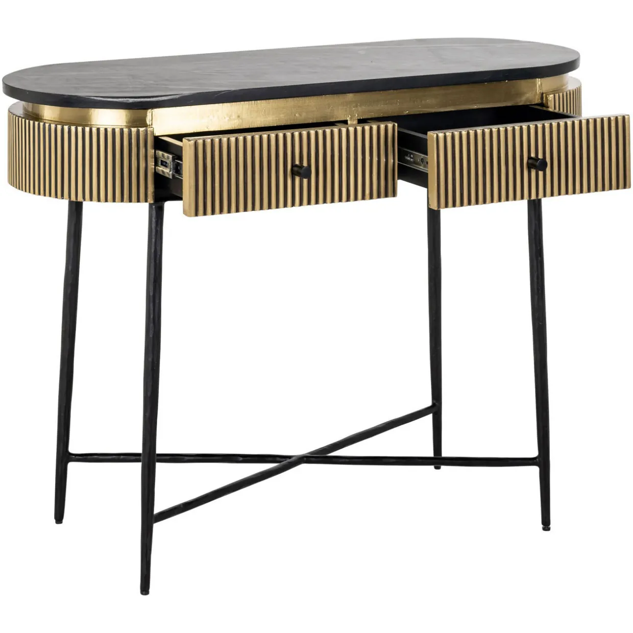 Sayer Console Table Gold
