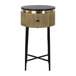 Sayer Side Table Gold