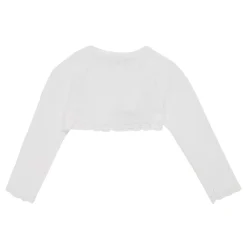 Scalloped Edge Knitted Bolero