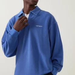 Script Logo Half-Zip Sweatshirt