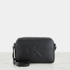 Sculpted Camera Crossbody Bag