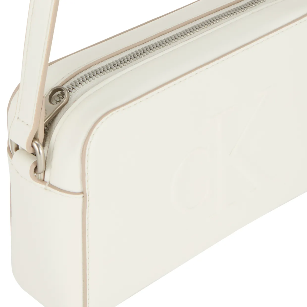 Sculpted Logo Camera Crossbody Bag