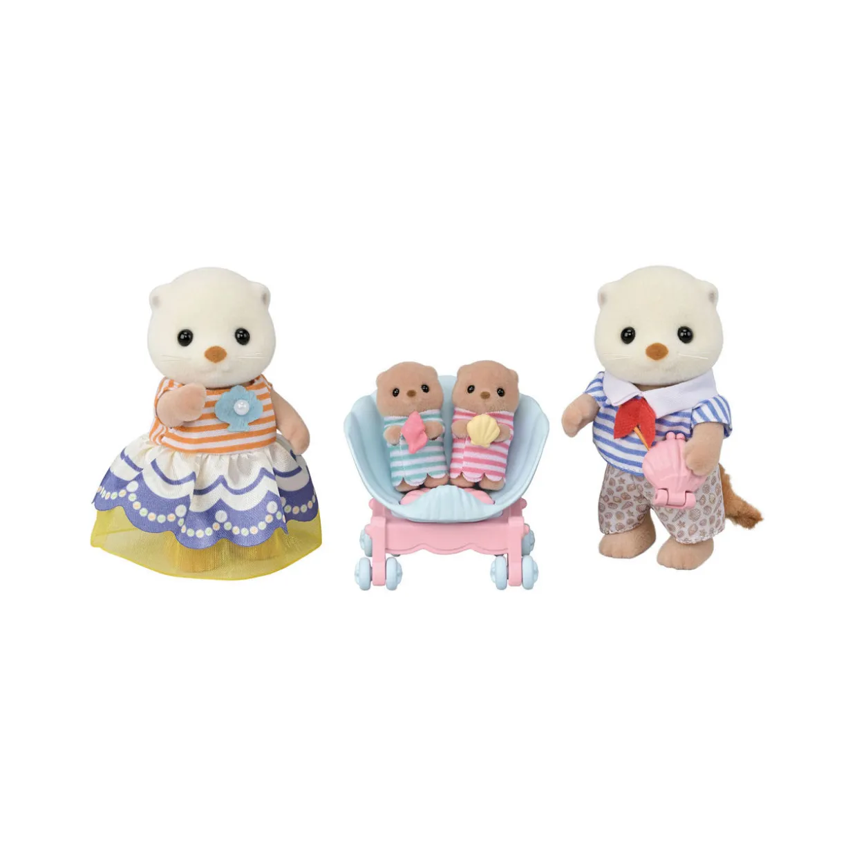 Sea Otter Family Set