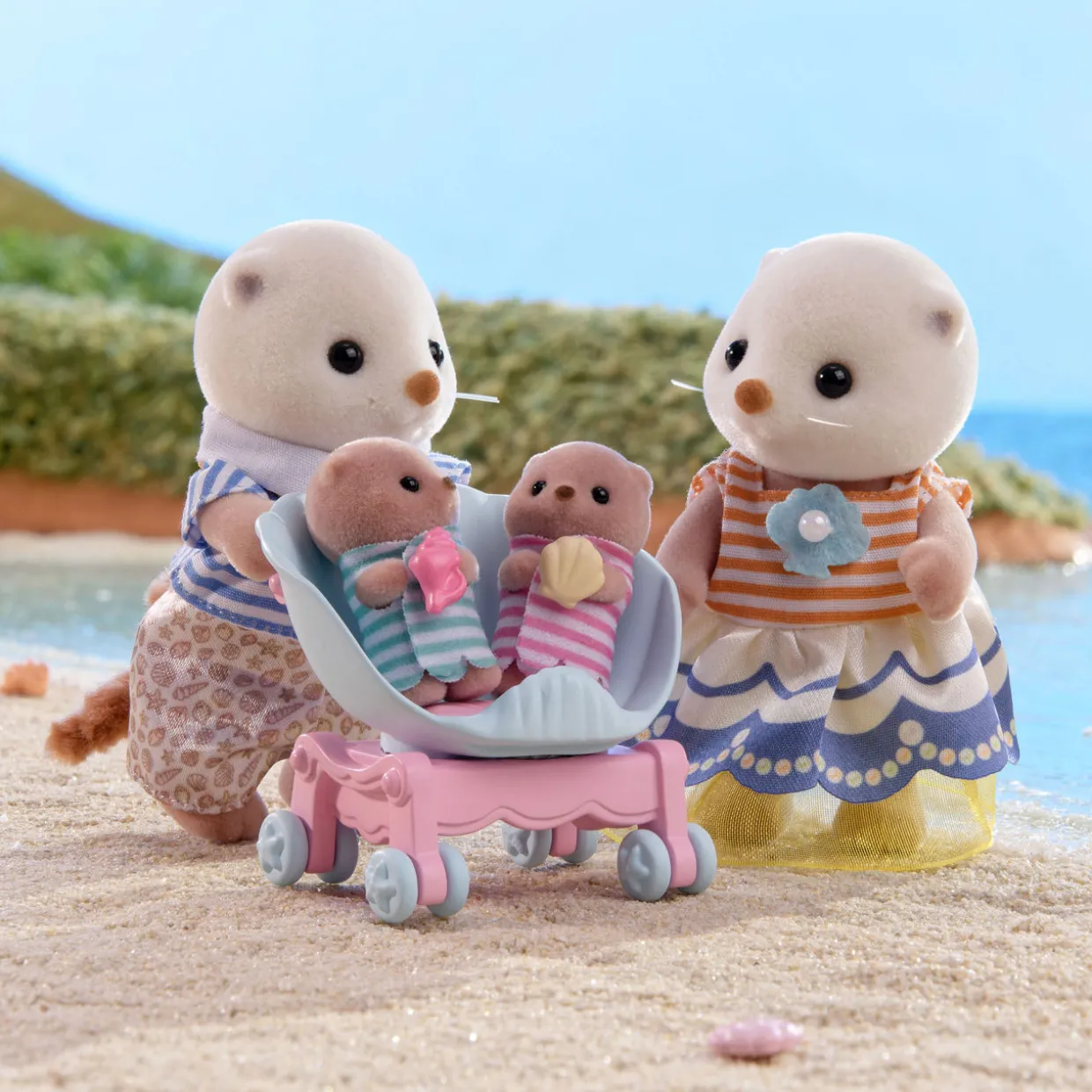 Sea Otter Family Set