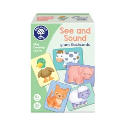 See & Sound Giant Flashcards