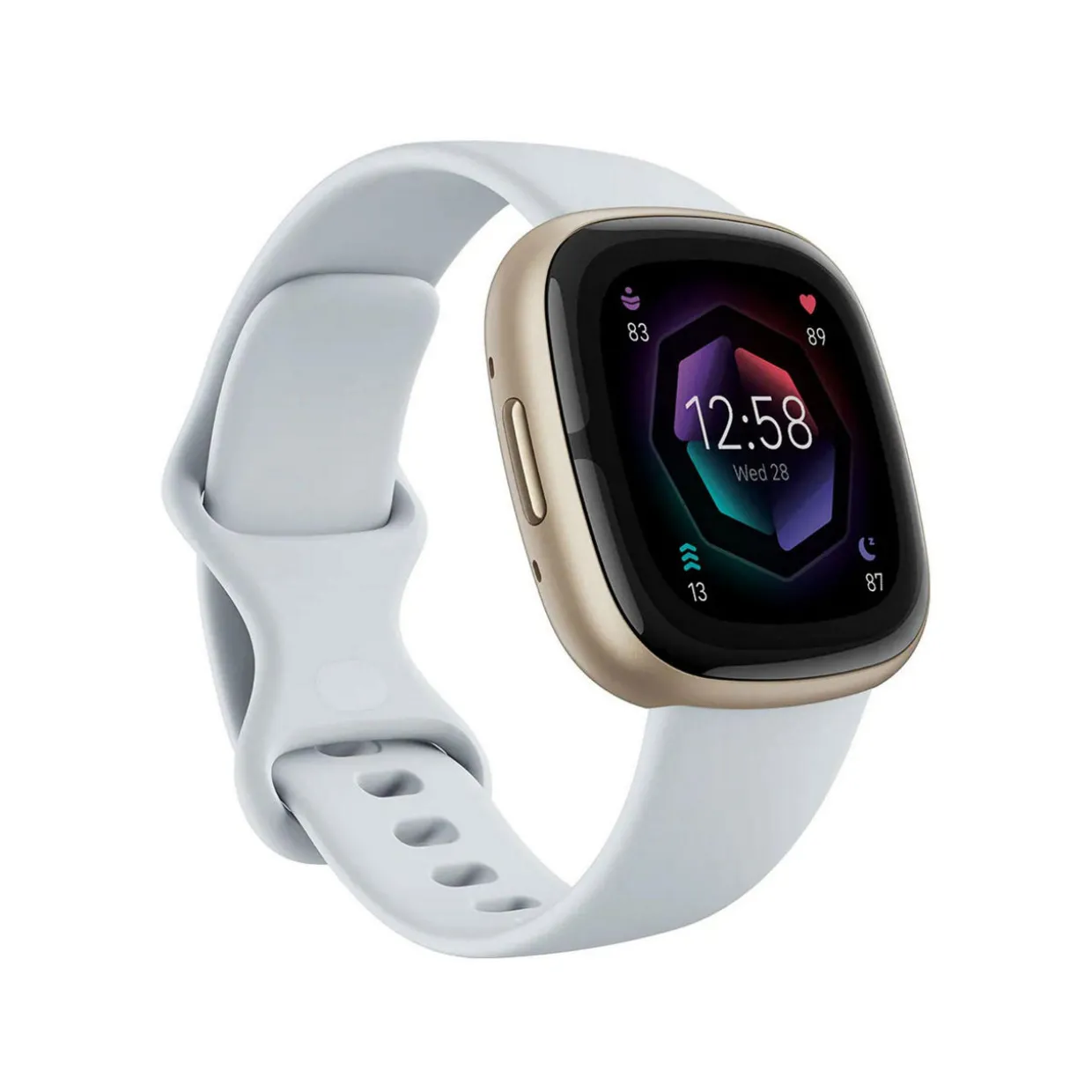 Sense 2 Blue Mist-Soft Gold Smart Watch