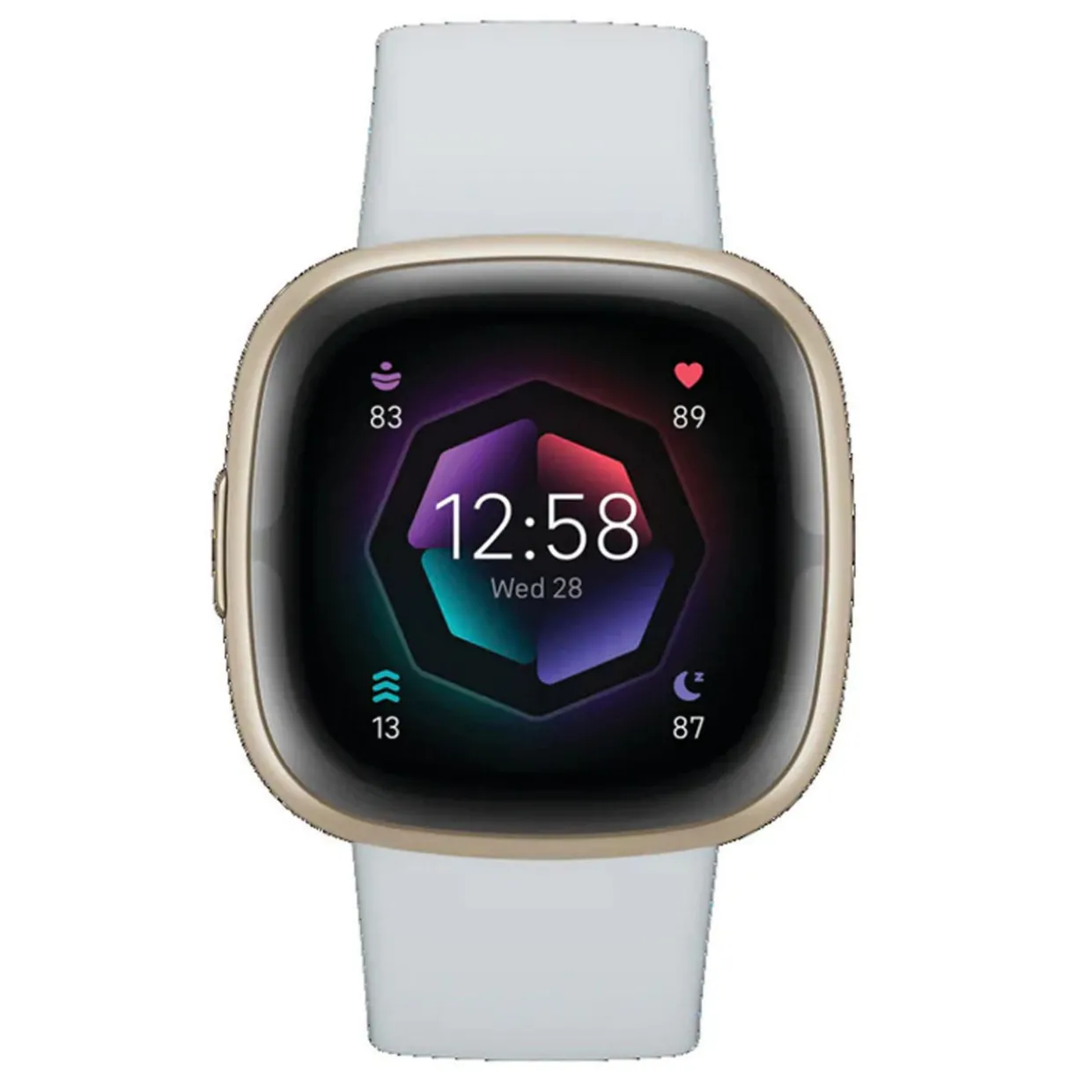 Sense 2 Blue Mist-Soft Gold Smart Watch