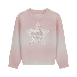 Sequin Star Logo Sweater