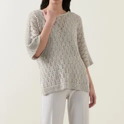 Sequin-Embellished Sweater