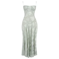 Seren Floral Lace Flared Dress
