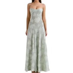 Seren Floral Lace Flared Dress