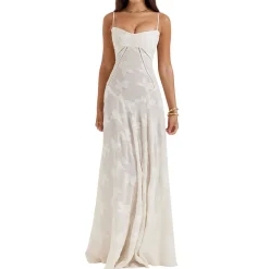 Seren Floral Lace Flared Dress