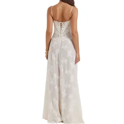 Seren Floral Lace Flared Dress