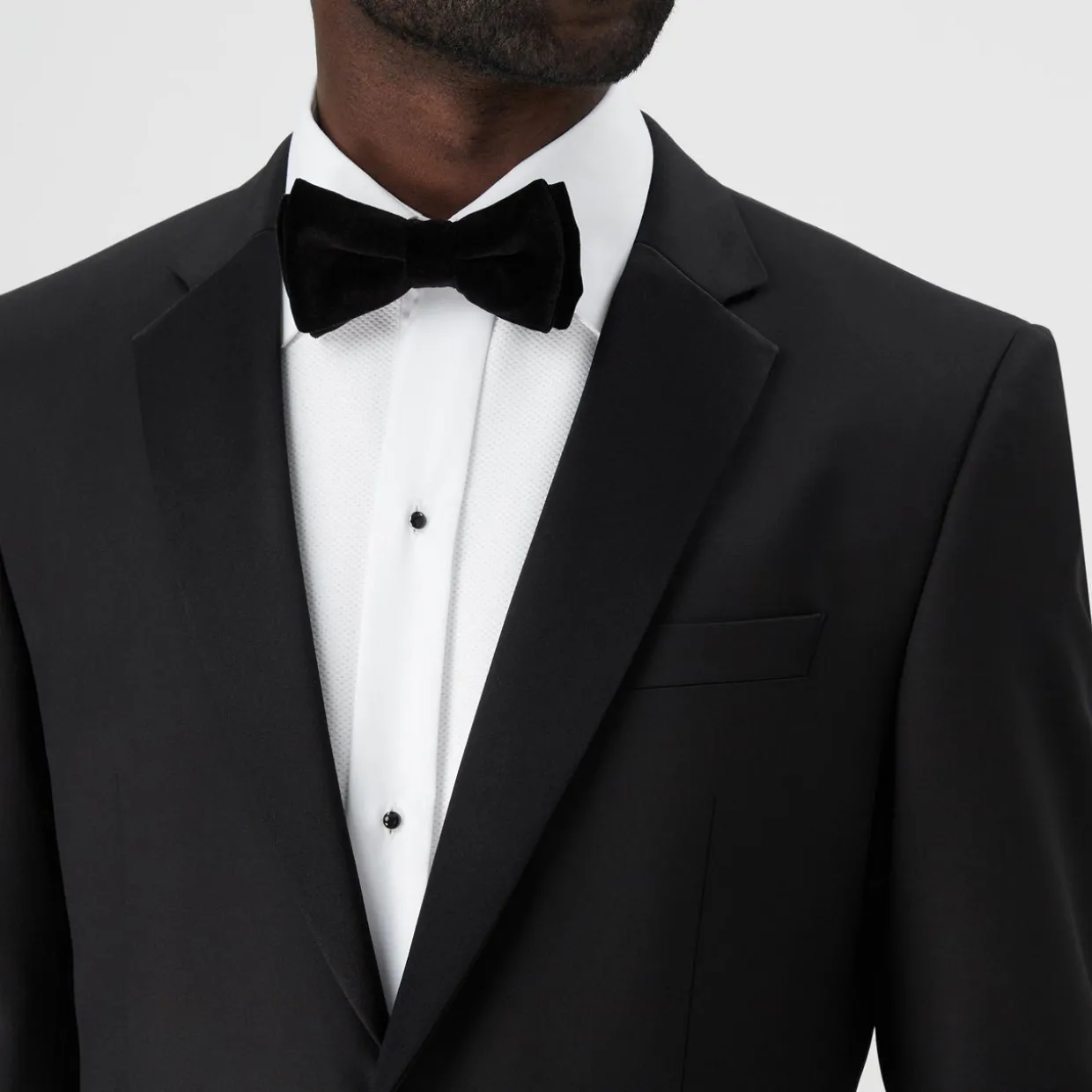 Serge Virgin Wool Tuxedo Jacket
