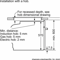 Series 4 Built-in Oven with Added Steam Function 60x60cm Black