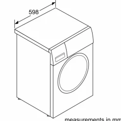 Series 2 Washing Machine Front Loader 8 kg 1400RPM