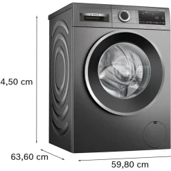 Series 6 Washing Machine, Front Loader 9 kg 1400 RPM