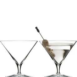 Set of 2 Elegance Martini Glasses