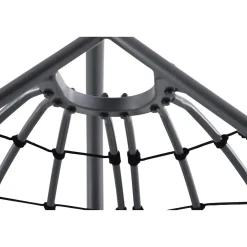 Shelton Garden Hanging Chair Anthracite
