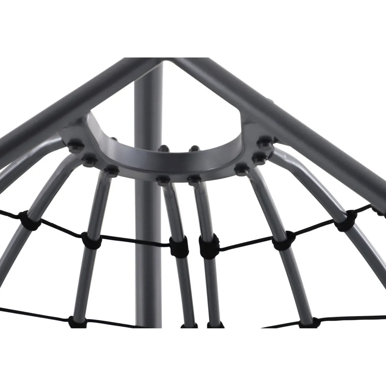 Shelton Garden Hanging Chair Anthracite