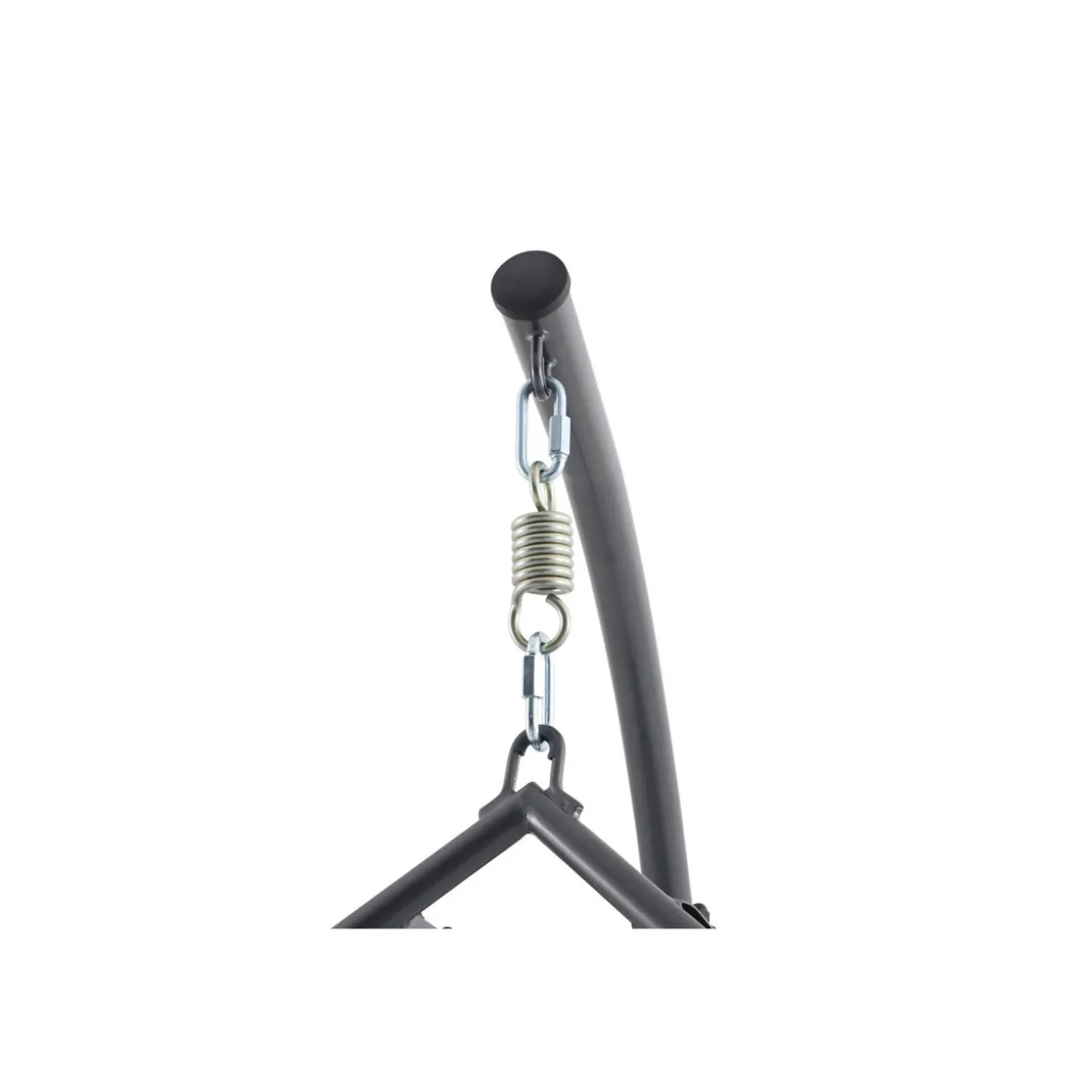 Shelton Garden Hanging Chair Anthracite