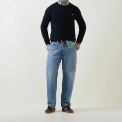 Shield Cable Knit Sweater