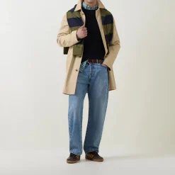Shield Cable Knit Sweater