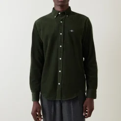 Shield Logo Corduroy Shirt