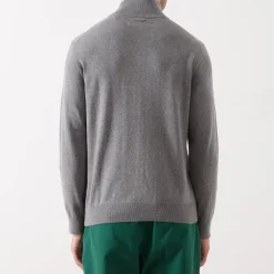 Shield Logo Half-Zip Sweater