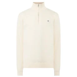 Shield Logo Half-Zip Sweater