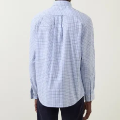 Shield Logo Micro Check Shirt