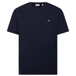 Shield Logo Round Neck T Shirt