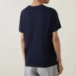 Shield Logo Round Neck T Shirt