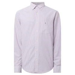 Shield Logo Striped Shirt
