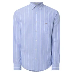 Shield Logo Striped Shirt