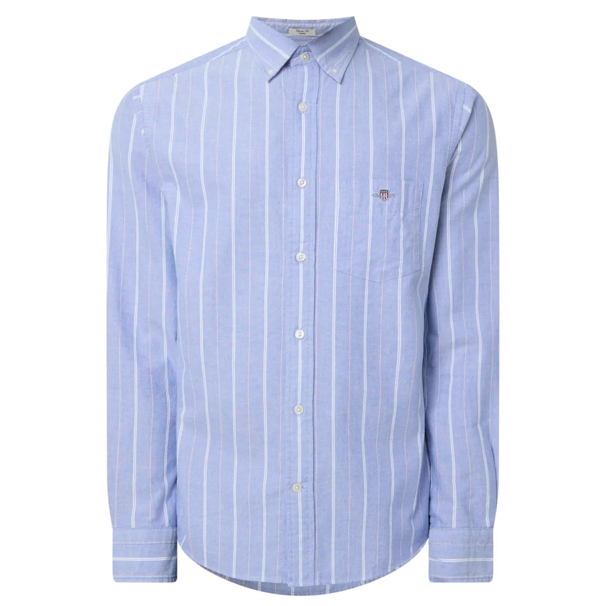 Shield Logo Striped Shirt
