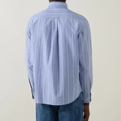 Shield Logo Striped Shirt