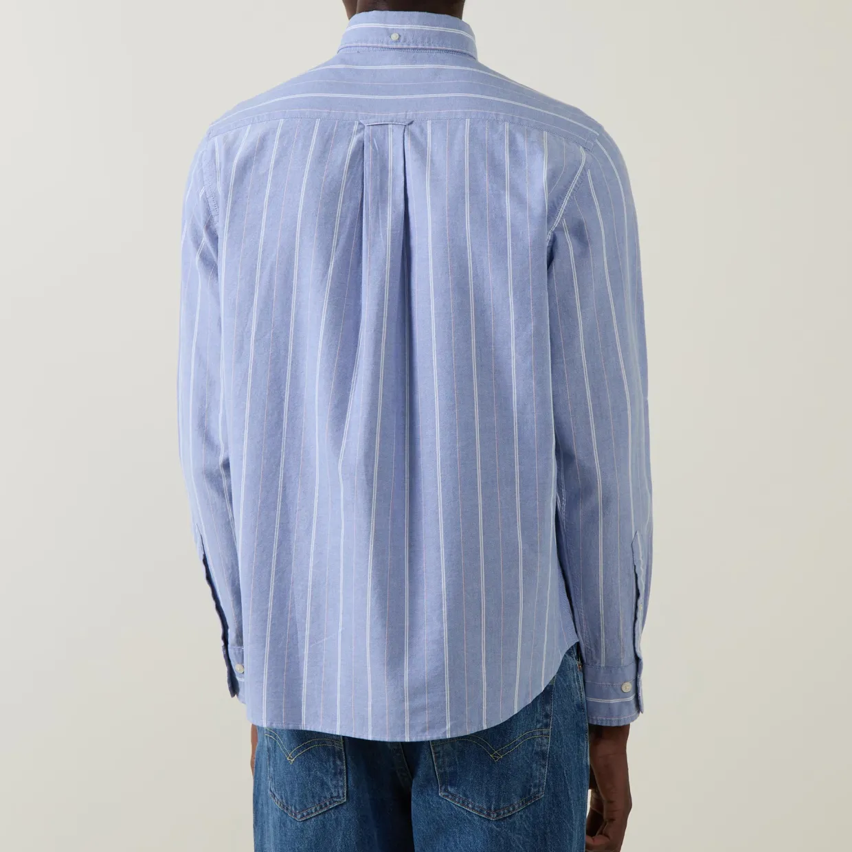 Shield Logo Striped Shirt