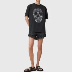 Shkull Logo Boyfriend T-Shirt