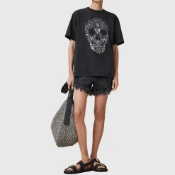 Shkull Logo Boyfriend T-Shirt