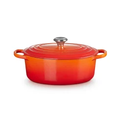 Signature Cast Iron Oval Casserole 23cm