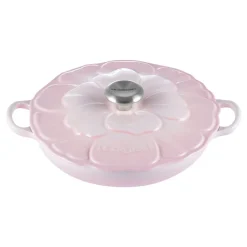 Signature Cast Iron Petal Shallow Casserole 26cm