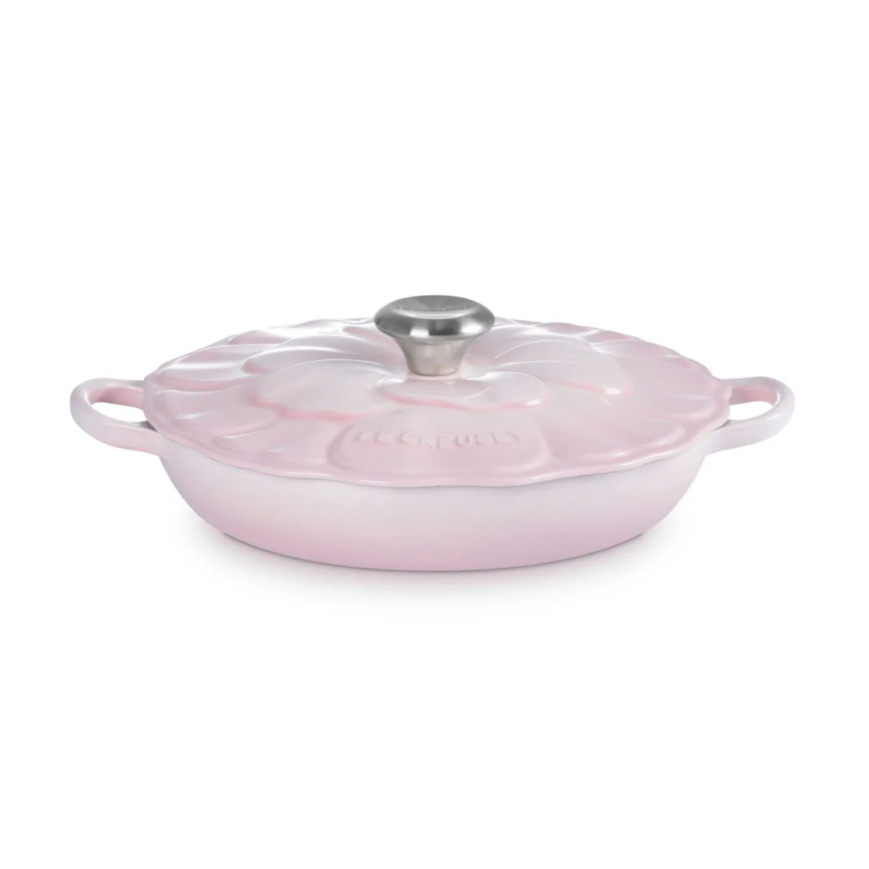Signature Cast Iron Petal Shallow Casserole 26cm