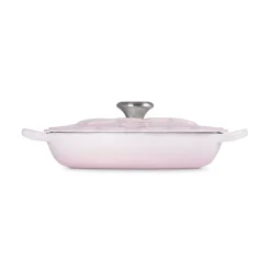 Signature Cast Iron Petal Shallow Casserole 26cm