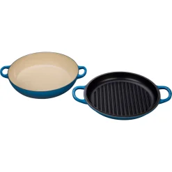Signature Cast Iron Shallow Casserole and Grill Lid 30cm