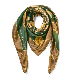 Signature Shield Silk Scarf