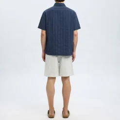 Silas Seersucker Striped Shirt