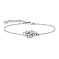 Silver Crown Bracelet
