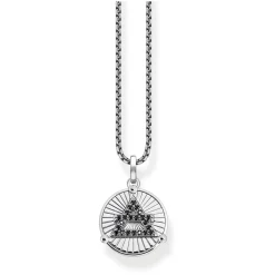 Silver Elements Of Nature Necklace
